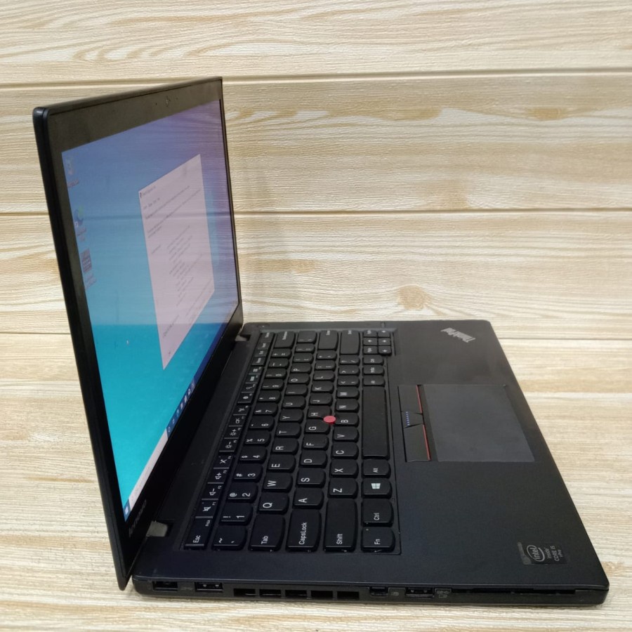 Laptop lenovo thinkpad t450s intel core i5 Ram 8gb 512gb windows10pro second like new