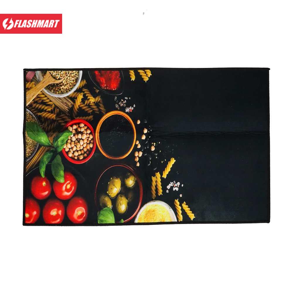 Flashmart Keset Dapur Anti-slip Kitchen Rug 50x80cm - A003