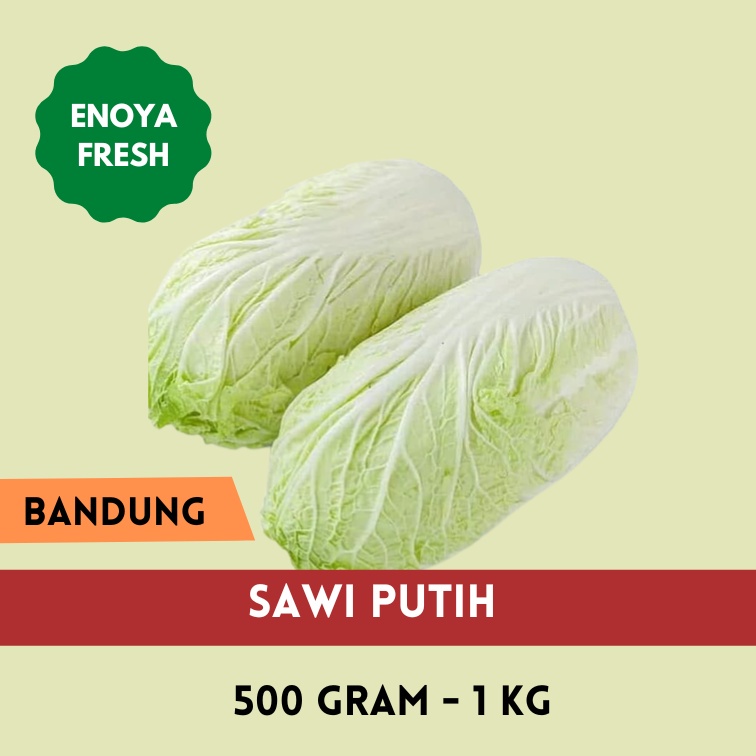 

Sawi putih 500gr - 1 Kg Bandung