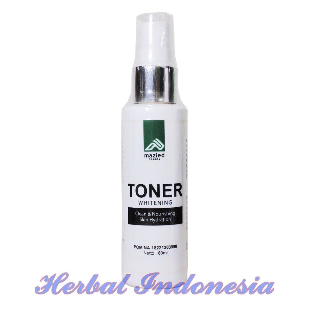 TONER MAZIED WHITENING CLEAN &amp; NOURISHING SKIN HYDRATION 60ML - PENCERAH WAJAH ANTI KUSAM