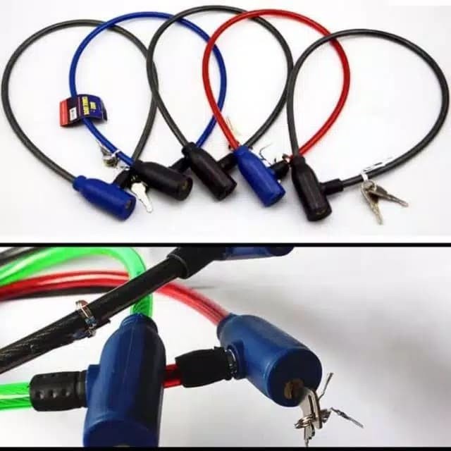 Kunci Gembok sepeda dan motor / gembok helm