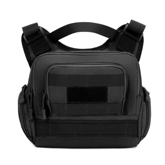 tas selempang pria  Tas Selempang Tactical Army Slingbag Outdoor Tas Pria 3305 - Hitam(D2U1) Harga G