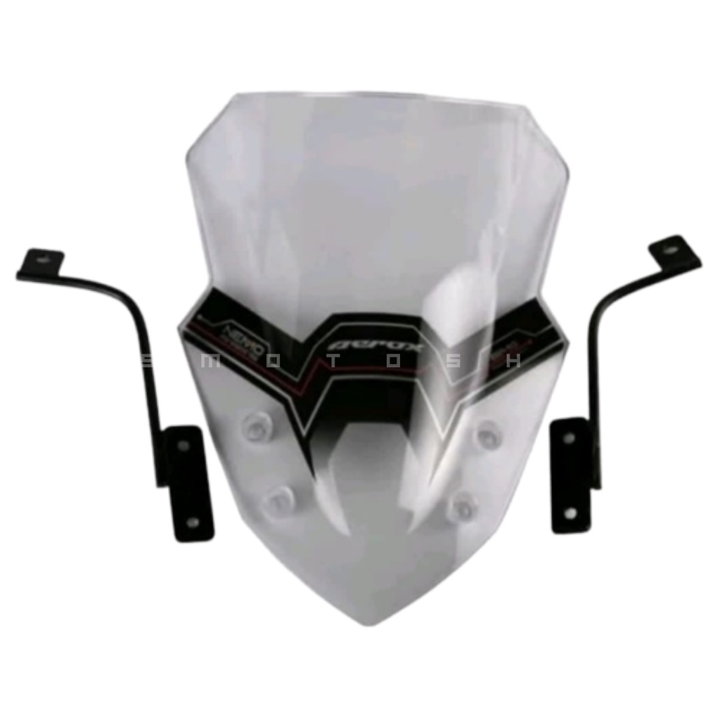 Visor Windshield Beat Street Fi All Vario Aerox Tinggi Warna Clear dan Smoke