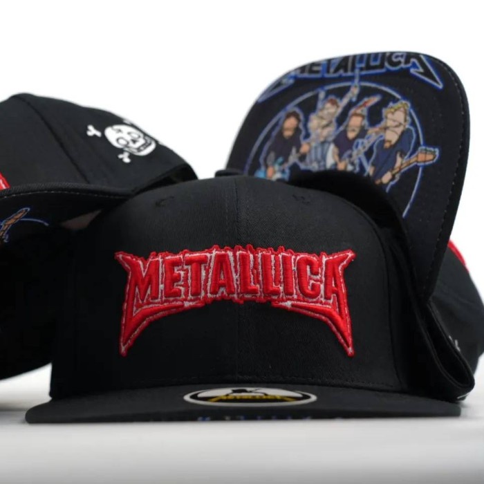 Topi Snapback Metallica Original Import Unisex Premium