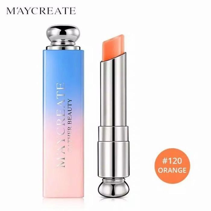 Maycreate Lipstik Korea Moisturizing Lipstick Colour
