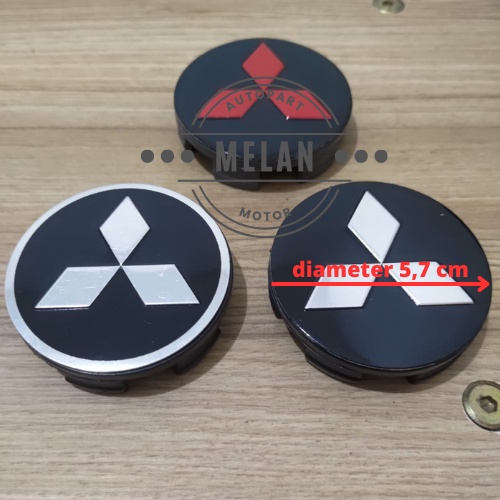Dop Roda atau Tutup Velg Mitsubishi Xpander Diameter 5,7 CM