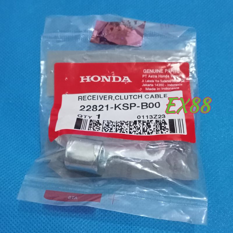 DUDUKAN / STANG / BRACKET TALI KABEL KOPLING MEGAPRO NEW MONO / VERZA ORIGINAL AHM ASLI 22821-KSP-B0