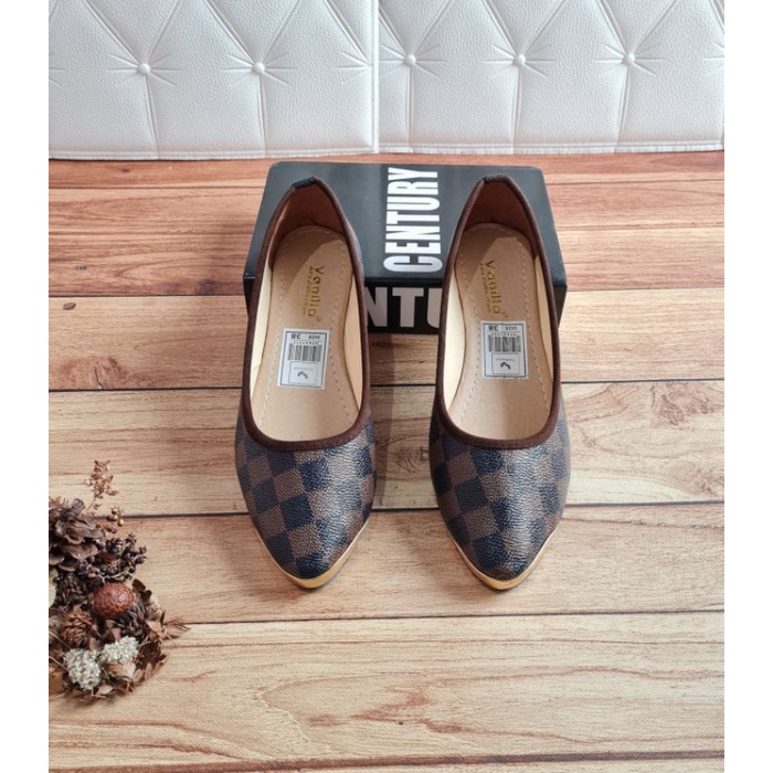 ABBUSHOES Bm 77-sepatu platshoes wanita