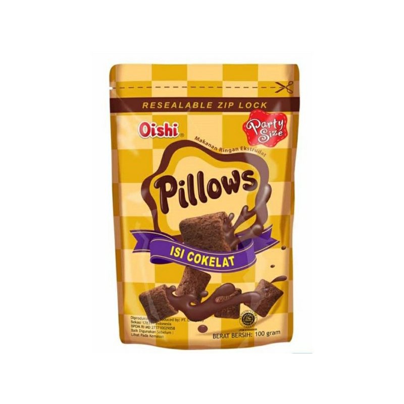 

Oishi Pillows Cokelat 100 g