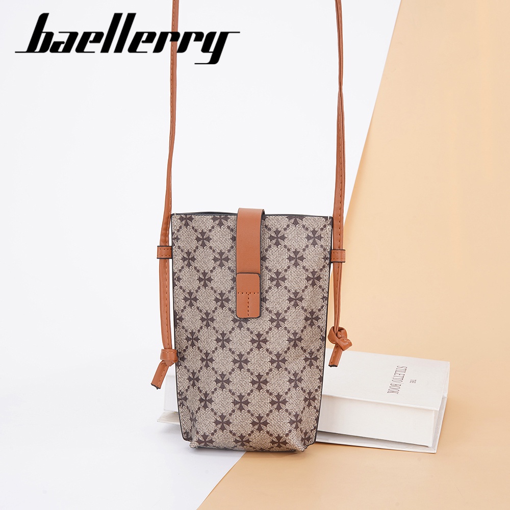 BAELLERRY N8905 Tas Selempang Wanita Tas Handphone Bahan Kulit PU Leather Premium WATCHKITE WKOS