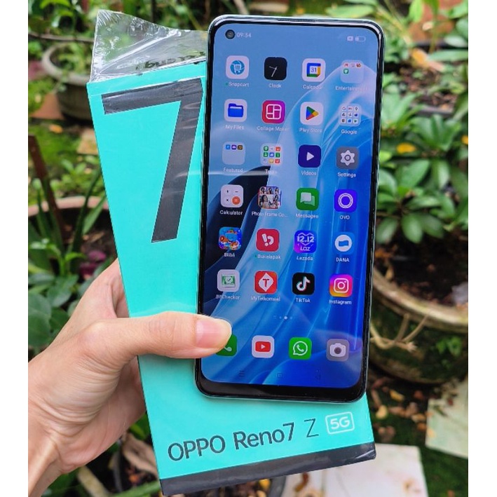 OPPO RENO 7Z 5G MULUS POLL PAKEAN PRIBADI FULLSET ORI