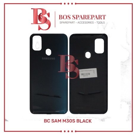 BACKDOOR BACKCOVER / BC SAMSUNG M30S BLACK / TUTUP BELAKANG