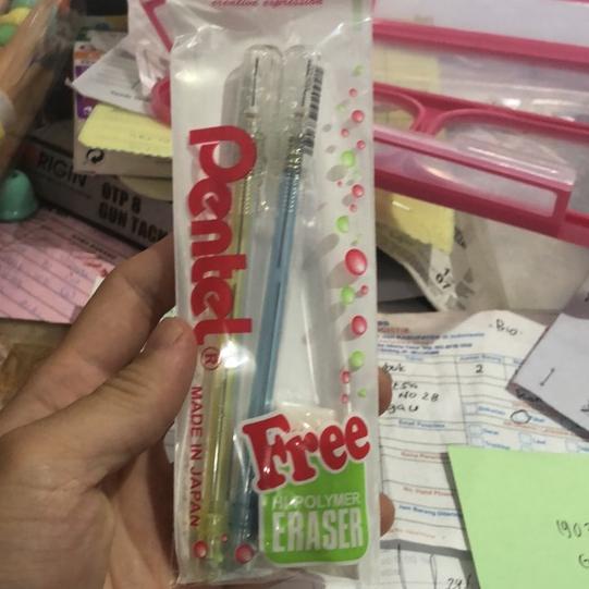 

✨Mall✨ Pensil mekanik pentel caplet set 