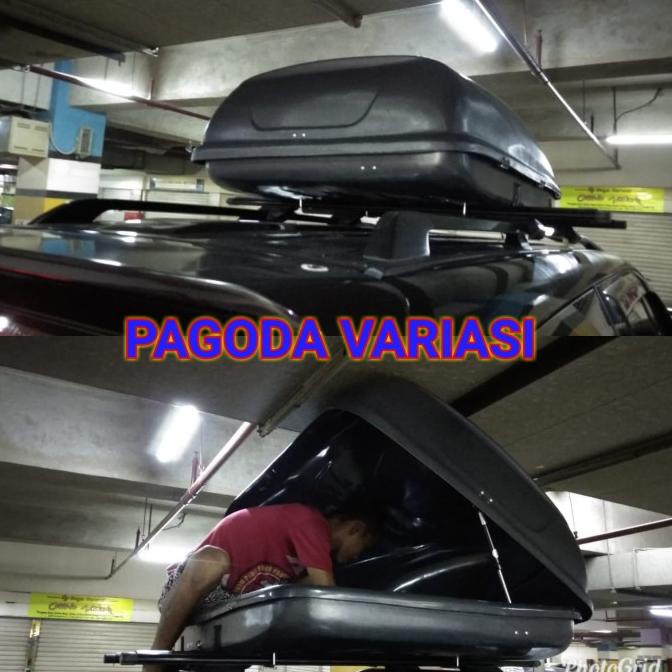 Paket Roof Box + Cross Bar Mobil Rush / Terios Lama