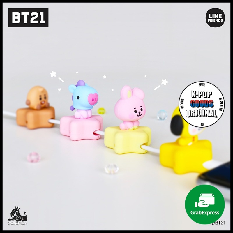 OFFICIAL BTS X BT21 Cable Mascot