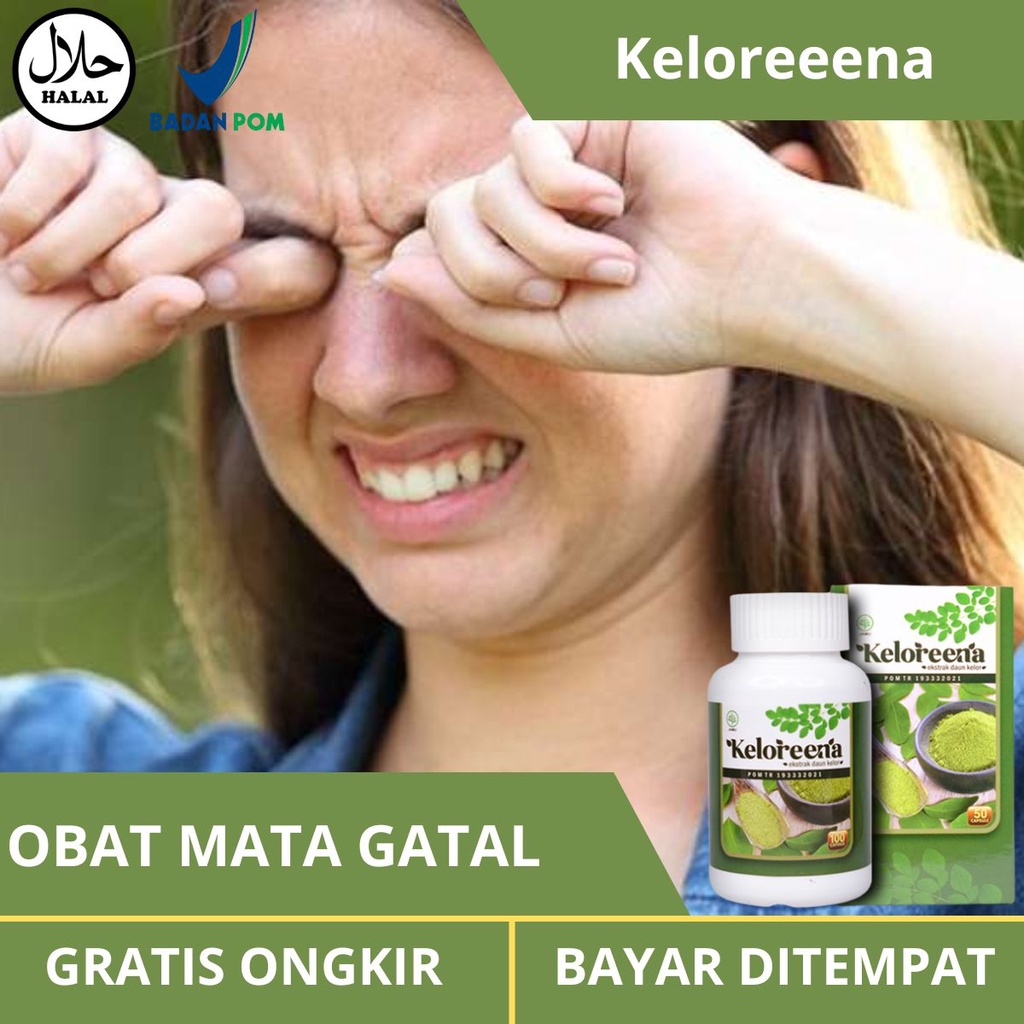 Obat Mata Gatal - Obat Mata Gatal Berair, Bengkak, Kering, Perih, Penghilang Gatal Mata Alergi, Mera