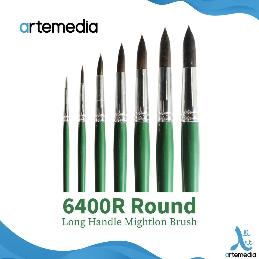 

Kuas Lukis Artemedia 6400R Round Mightlon Brush