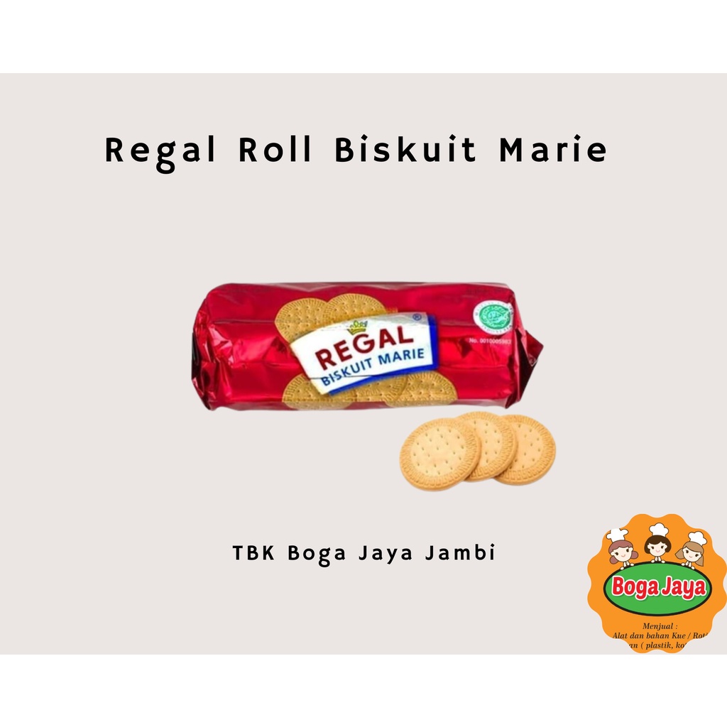 

REGAL ROLL BISKUIT MARIE [KEMASAN 125gr/250gr]