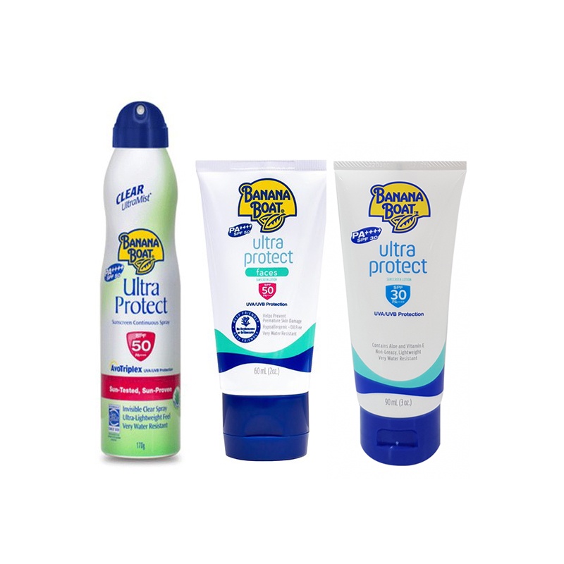 Banana Boat Ultra Protect SPF 50/80(60ml/90ml) - Suncreen/Tabir Surya