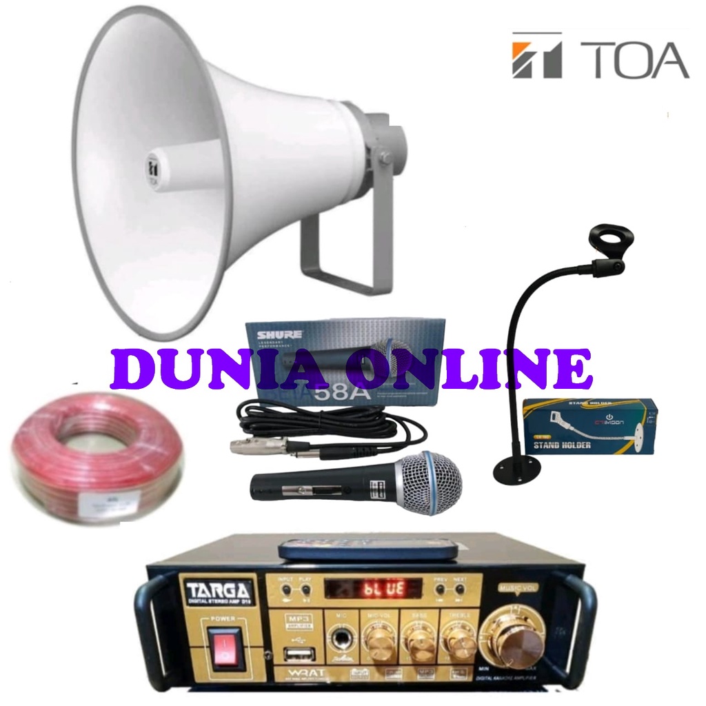 PAKET TOA SPEAKER TOA MURAH MERIAH  SOUND SYSTEM TOA MASJID DAN MUSHOLLA