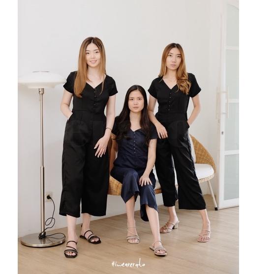 ✸ ERATO -   Ericka Long Jumpsuit ➶