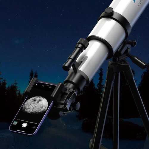 APEXEL Phone Holder Adaptor for Telescope Microscope Binocular 95 mm - APL-F002 - Black