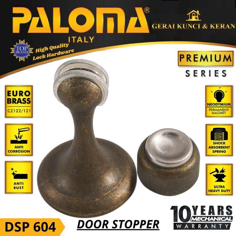 PALOMA DSP 604 PENAHAN PINTU DOOR STOPPER MAGNET ANTIQUE