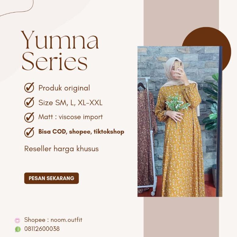 DISKON YUMNA SERIES JANNAT // daily yumna dress ORI JANNAT.ID Murah