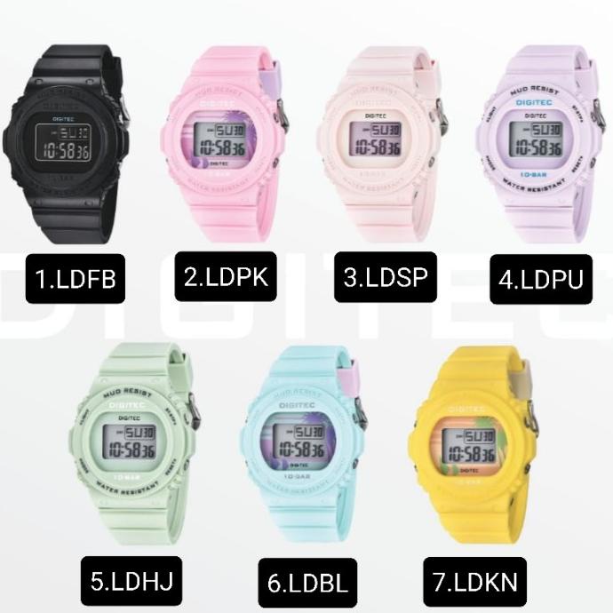 TERMURAH Jam Tangan Digitec 7110 DG 7110 DG-7110 BDG-7110T BDG 7110 Original