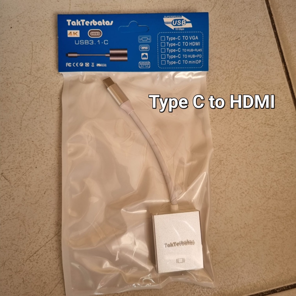 USB 3.1 TYPE C TO HDMI - CONVERTER USB 3.1 TIPE C TO HDMI