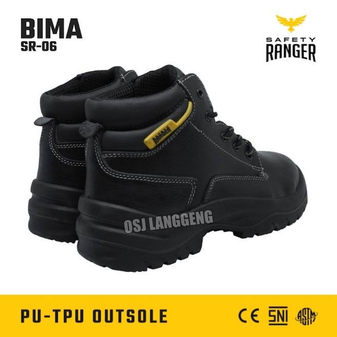 Sepatu Safety Ranger BIMA SR-06 - Safety Shoes RANGER BIMA SR06 Original