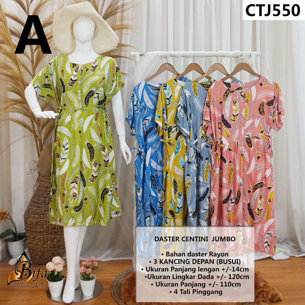 DASTER MURAH BAGUS / Daster Centini Jumbo  CTJ 4 Tali Pinggang