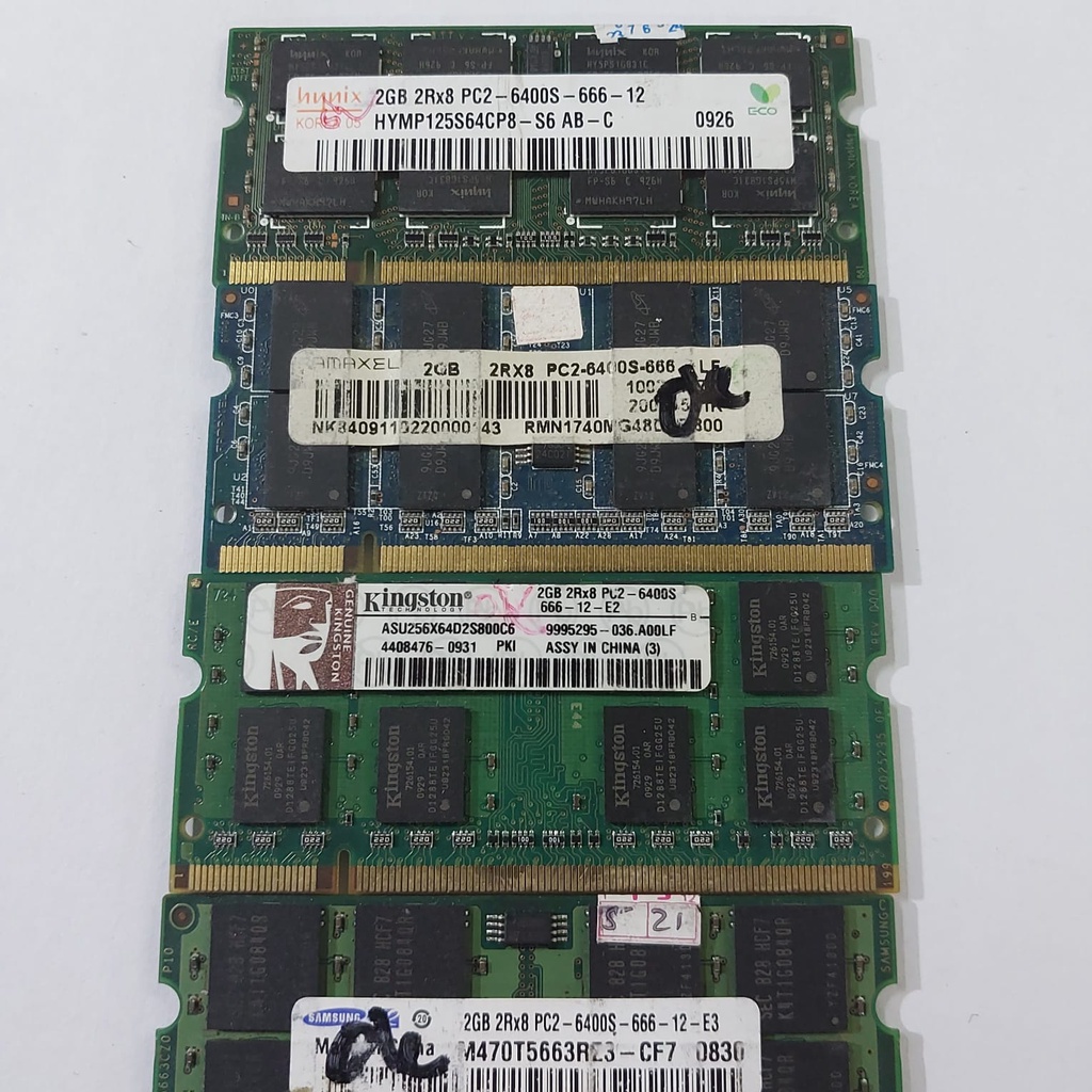 MEMORY SODIM DDR2 2GB PC 6400 6400S