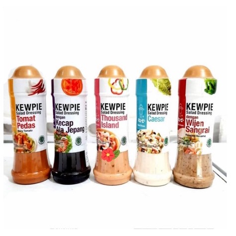 

Kewpie Salad Dressing 200ml Wijen Sangrai & Thousand Island