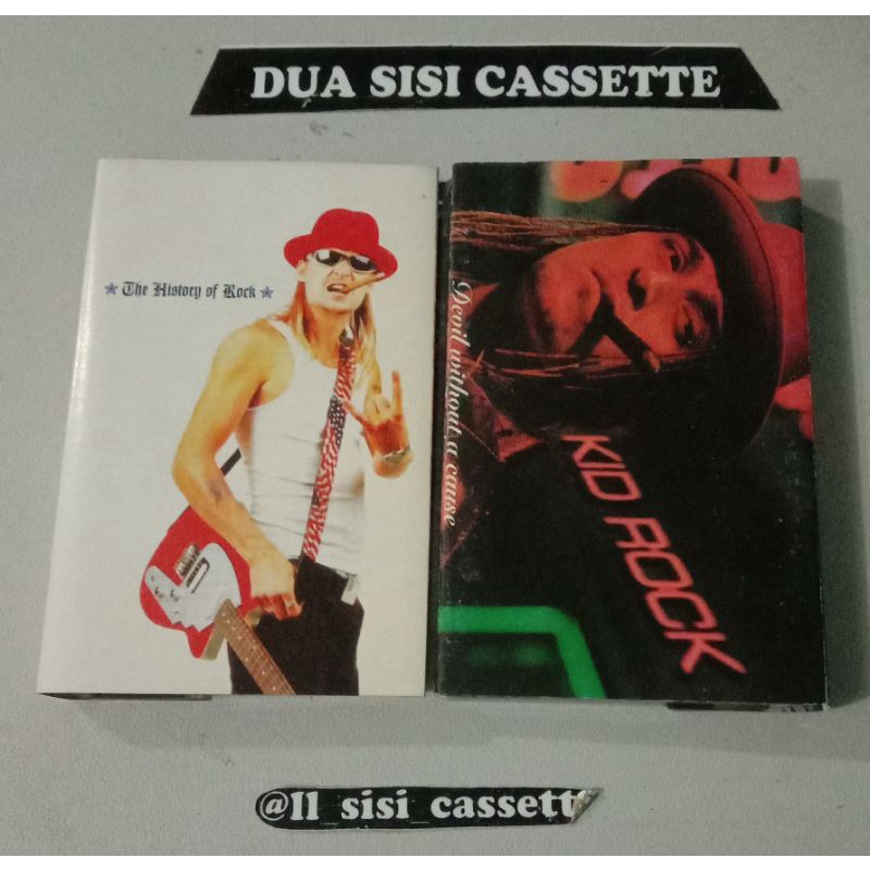 paket kaset kid rock - the history of rock - devil without a cause