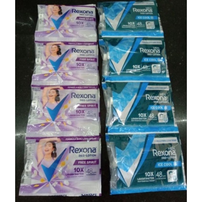 ✨LACIKOSME✨SACHET REXONA DEO LOTION MEN WOMEN - DEODORANT LOTION BPOM ORIGINAL