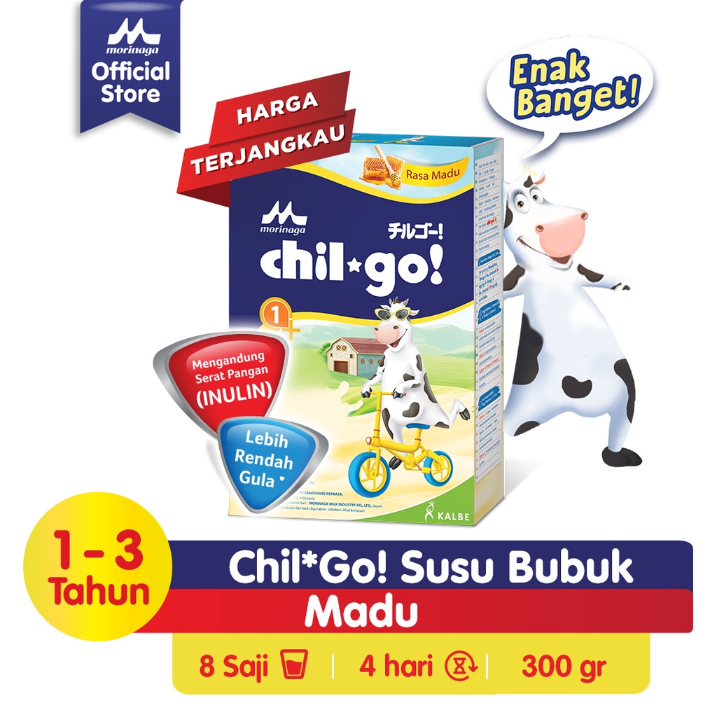 

[MT] Chilgo Powder 1+ Madu 300g Susu Bubuk dukung Tumbuh Kembang Anak