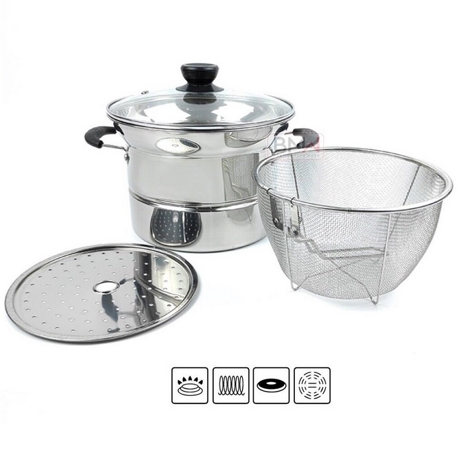 Multi Pot Stainless Steel 22 cm