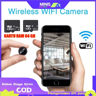 【Ready】A9 Wireless Mini Camera Wifi Hd 1080P Micro Kamera Kecil Smart Ip Kamera Cctv Spy Camera Kamera Pengintai
