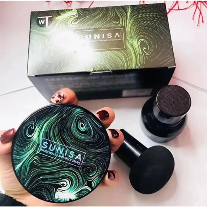 [Plaza Original] SUNISA Mushroom Head Air Cushion BB CC Cream Mosturizing Foundation 100% Ori CC
