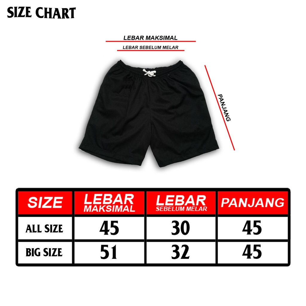 OVERLIMIT CELANA PENDEK | BOARDSHORT | MESHORT POLOS