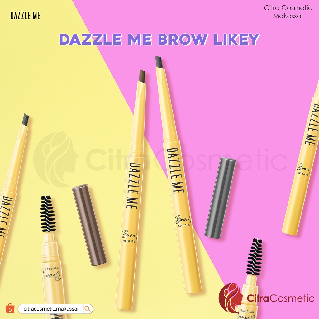 Dazzle Me Brow Likey Series | Dark Brown | Charcoal Grey