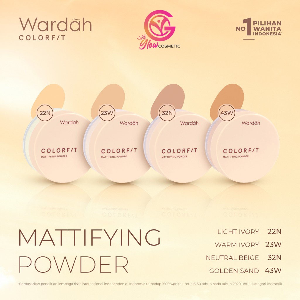 WARDAH COLORFIT MATTIFYING POWDER 15G