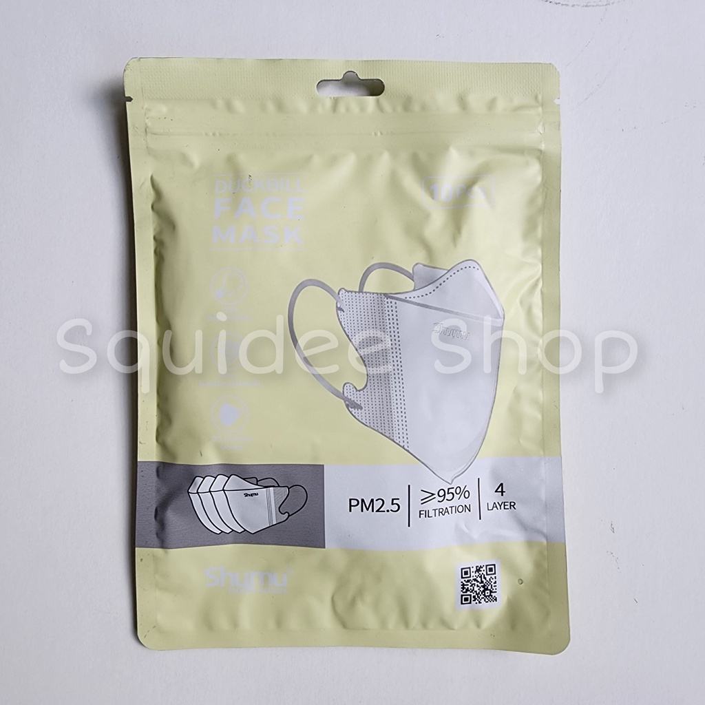 Masker Duckbill Shumu 4Ply isi 10pcs