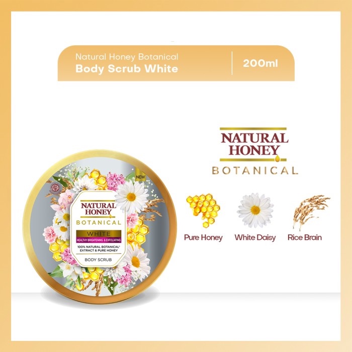 NATURAL HONEY BOTANICAL BODY SCRUB - 200ml