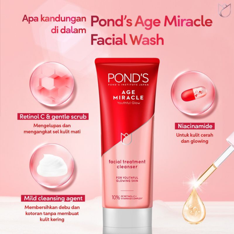 Ponds age miracle Facial foam 100 ml