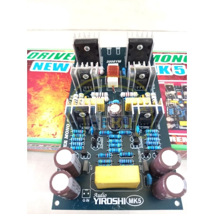 :::::::] KIT DRIVER POWER MONO YIROSHI MK 5 PREMIUM driver yirosi mk5 SJ
