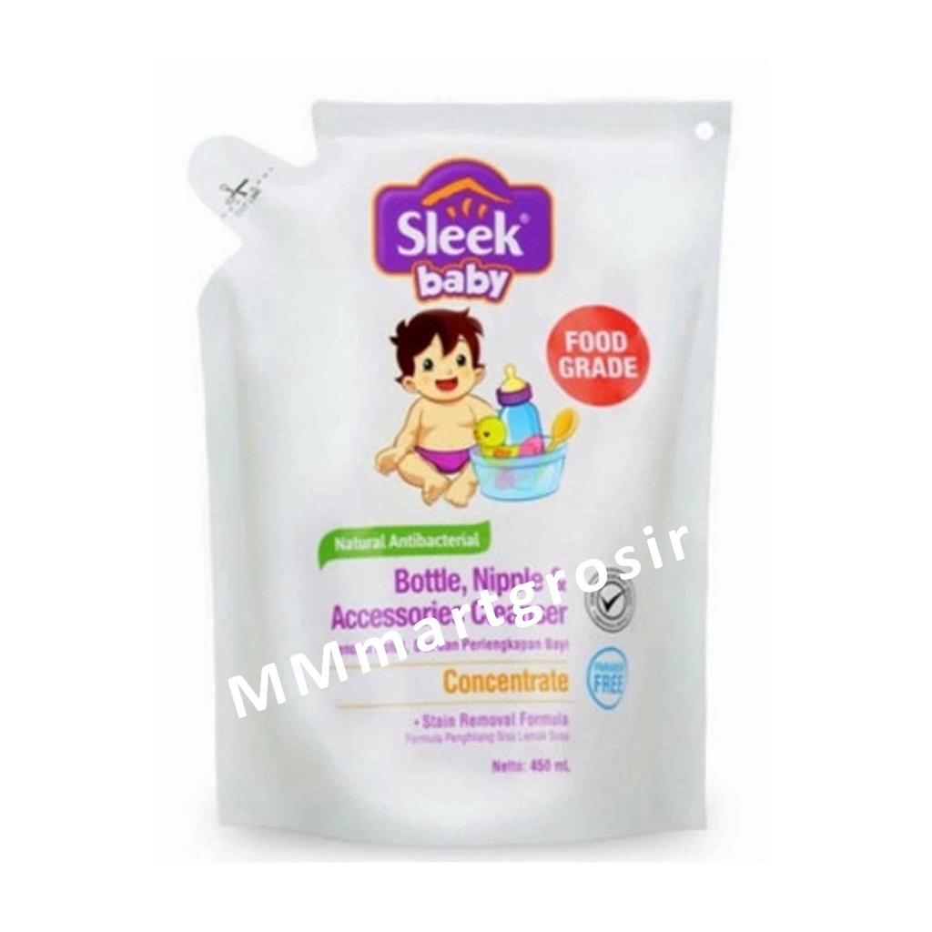 SLEEK BABY FOOD GRADE NATURAL ANTIBACTERIAL 450ml