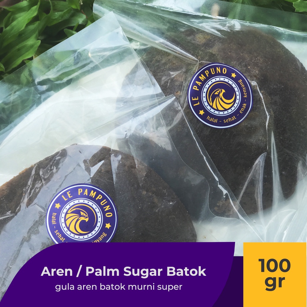 

Gula Aren Batok Murni / Palm Sugar Asli Petani Tanpa Campuran 100gr