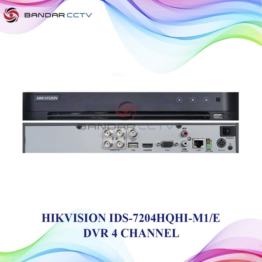 HIKVISION iDS 7204HQHI M1 E / iDS-7204HQHI-M1/E DVR 4 CHANNEL